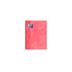 Bloc Oxford Folio School Classic Cuadricula 4 mm 80 hojas color Rosa