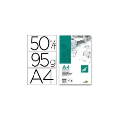 Bloc Papel Vegetal Liderpapel A4 gramaje 95g/m2 50 hojas