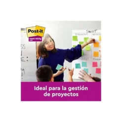 Bloc Quita y Pon Post-It ® Super Sticky 76X76 mm Colores Miami