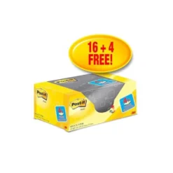 Bloc Quita y Pon Post-It ® Super Sticky 38x51 mm Color Amarillo Canario