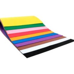 Bloc trabajos manuales liderpapel goma eva 240x315mm 10 hojas colores surtidos