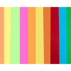 BLOC TRABAJOS MANUALES LIDERPAPEL CARTULINA 240X315MM 10 HOJAS 5 COLORES NEON + 5 COLORES INTENSOS