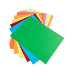 BLOC TRABAJOS MANUALES LIDERPAPEL CARTULINA 240X315MM 10 HOJAS 5 COLORES NEON + 5 COLORES INTENSOS
