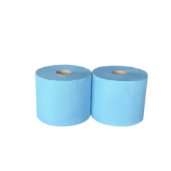 Bobina de papel industrial Amoos Color azul