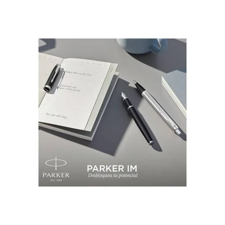 Bolígrafo Parker Im Core Metal Tinta color azul