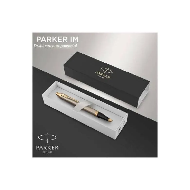 Bolígrafo Parker Im Core Metal Tinta color azul
