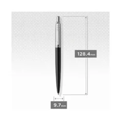 Bolígrafo Parker Jotter Bond Street CT Punta 1mm Tinta Azul Negro con Estuche