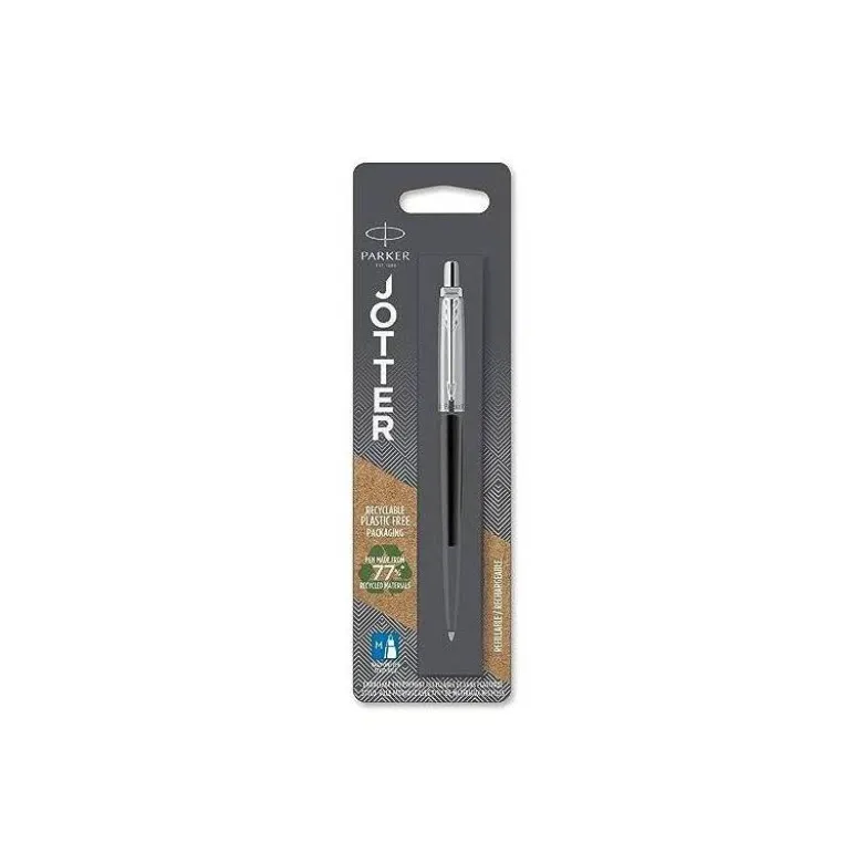 Bolígrafo Parker Jotter Core Bond Street Tinta Color Negro