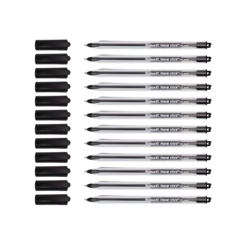 Bolígrafo Pelikan Stick Super Soft Negro de 0,4 mm