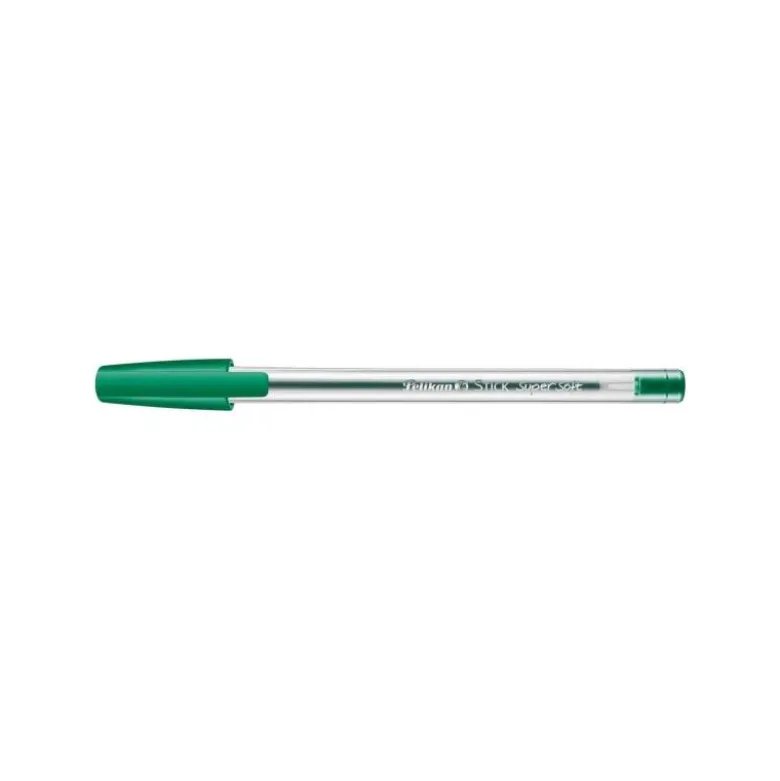 Bolígrafo Pelikan Stick Super Soft Verde de 0,4 mm