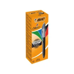 Bolígrafo marca Bic 4 colores Grip 0,4 mm