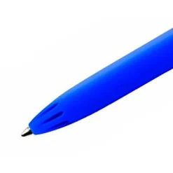 Bolígrafo retráctil milán P1 de color azul de 1 mm