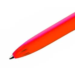 Bolígrafo retráctil milán P1 de color rojo 1 mm