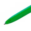 Bolígrafo retráctil milán P1 de color verde 1 mm