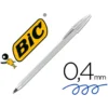 Boligrafo Bic Cristal Celebration Plata 0,4 mm Tinta Negra