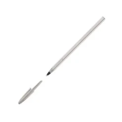 Boligrafo Bic Cristal Celebration Plata 0,4 mm Tinta Negra