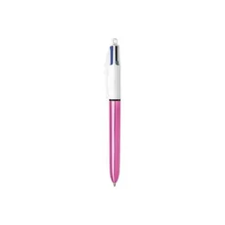 BOLIGRAFO BIC CUATRO COLORES SHINE ROSA PUNTA DE 1 MM