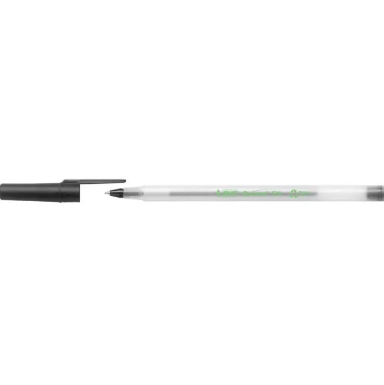 Boligrafo Bic ECOlutions Round Stic Negro 0,4 mm