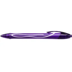 Boligrafo Bic Gelocity Quick Dry Retractil tinta gel color Purpura 0,7 mm