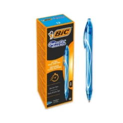 Boligrafo Bic Gelocity Quick Dry Retractil tinta gel color Turquesa 0,7 mm