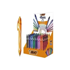 BOLIGRAFO BIC GELOCITY QUICKDRY EXPOSITOR DE 48 UNIDADES