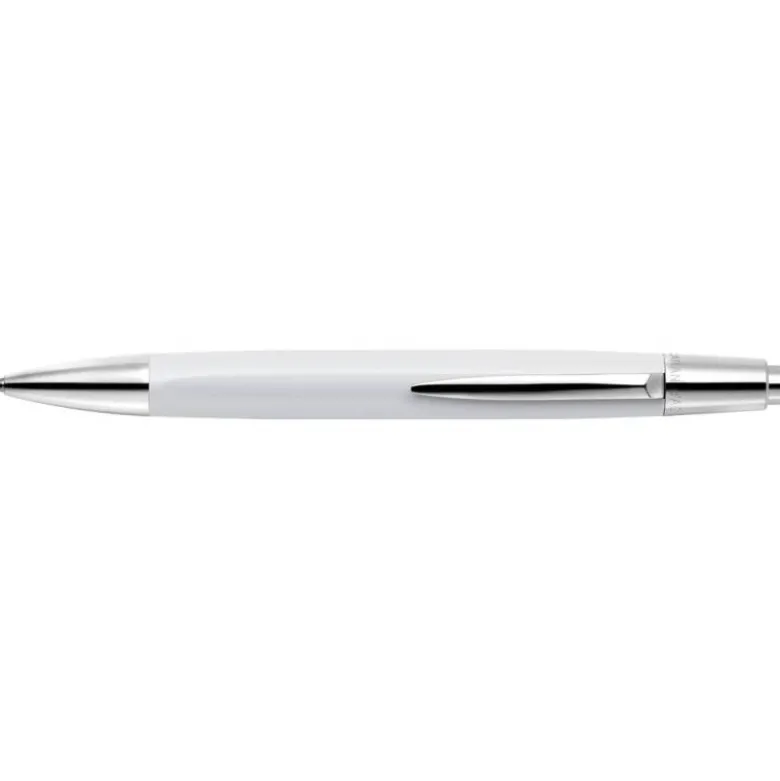 Boligrafo marca Caran d'ache Alchemix lacado blanco estuche