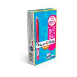 Boligrafo Paper Mate Inkjoy Retractil Gel 0,7 mm Color Rosa