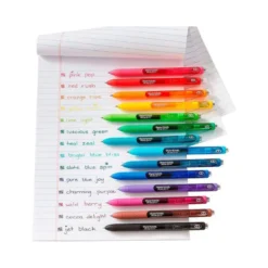 Boligrafo Paper Mate Inkjoy Retractil Gel 0,7 mm Color Rojo