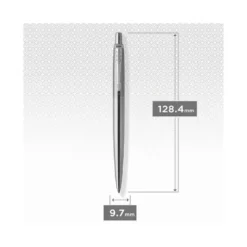 BOLIGRAFO PARKER JOTTER ACERO CT TINTA AZUL