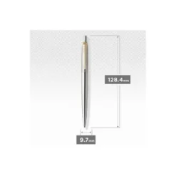 BOLIGRAFO PARKER JOTTER ACERO GT TINTA AZUL