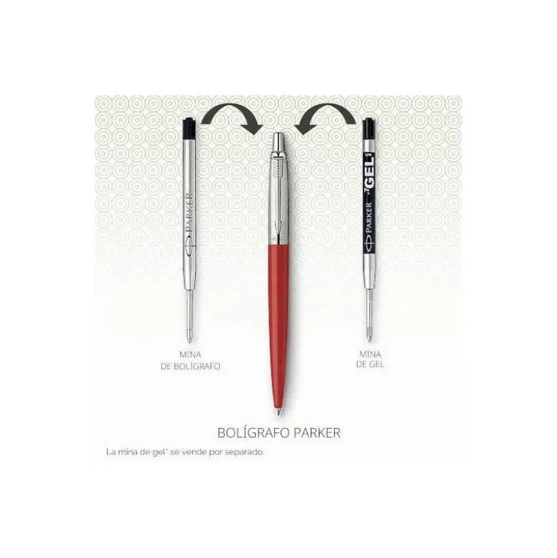 BOLIGRAFO PARKER JOTTER CHELSEA NARANJA CT TINTA AZUL