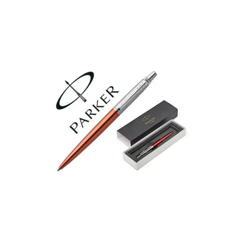 BOLIGRAFO PARKER JOTTER CHELSEA NARANJA CT TINTA AZUL