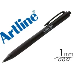 BOLIGRAFO ARTLINE ORB ECO GREEN RETRACTIL 1 MM NEGRO