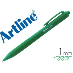 BOLIGRAFO ARTLINE ORB ECO GREEN RETRACTIL 1 MM VERDE