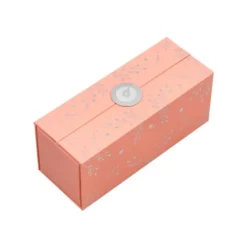 BOLIGRAFO BELIUS BELLA ALUMINIO COLOR ROSA DISEÑO PLATEADO RELIEVE TINTA AZUL CAJA DE DISEÑO