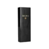 BOLIGRAFO BELIUS NEPTUNO ALUMINIO TEXTURA WAVY COLOR NEGRO TINTA AZUL CAJA DE DISEÑO