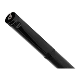 BOLIGRAFO BELIUS NEPTUNO ALUMINIO TEXTURA WAVY COLOR NEGRO TINTA AZUL CAJA DE DISEÑO