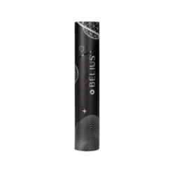 BOLIGRAFO BELIUS ROCKET B ALUMINIO COLOR MINIMALISTA GRIS TINTA AZUL CAJA CILINDRICA