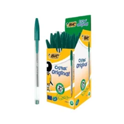Boligrafo Bic Cristal color verde 0,4 mm