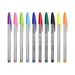 Boligrafo Bic Cristal Fun 1,6 mm Colores Surtidos Caja de 20 unidades