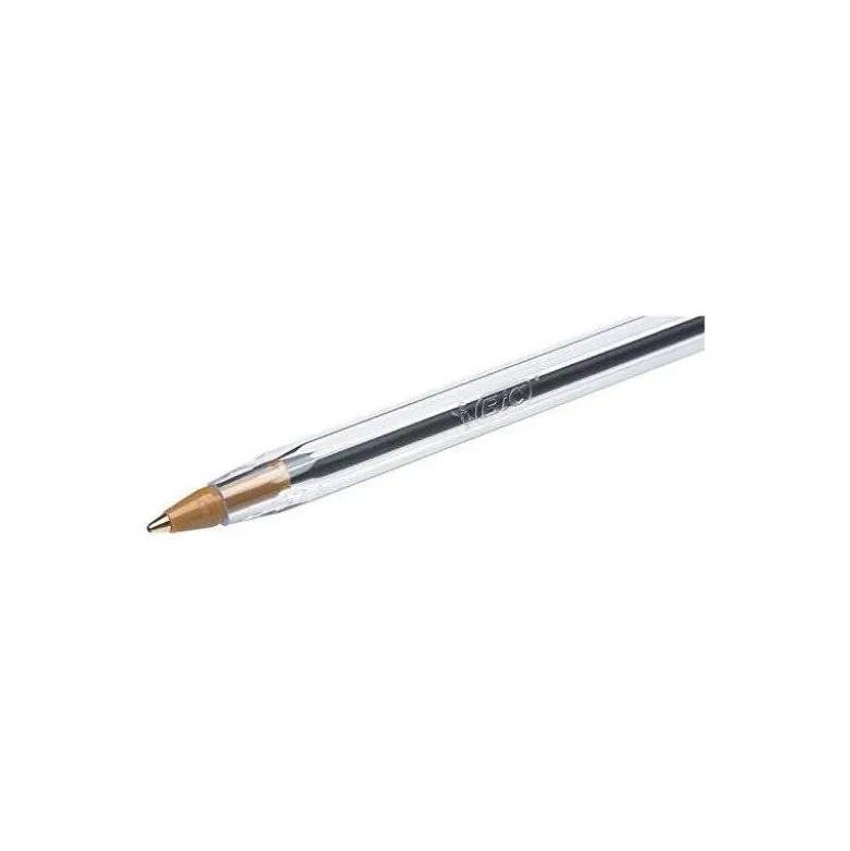 BOLIGRAFO BIC CRISTAL MEDIUM 1 MM COLOR NEGRO 5 UNIDADES