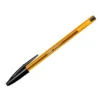 Boligrafo Bic Cristal Naranja color negro 0.30 mm