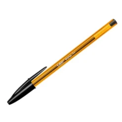 Boligrafo Bic Cristal Naranja color negro 0.30 mm