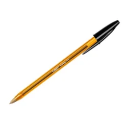 Boligrafo Bic Cristal Naranja color negro 0.30 mm