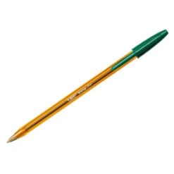 Boligrafo Bic Cristal Naranja color verde 0.30 mm