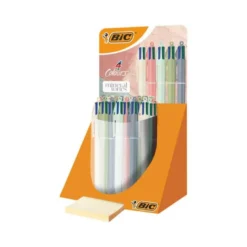 BOLIGRAFO BIC CUATRO COLORES TONOS MINERALES PUNTA 1 MM