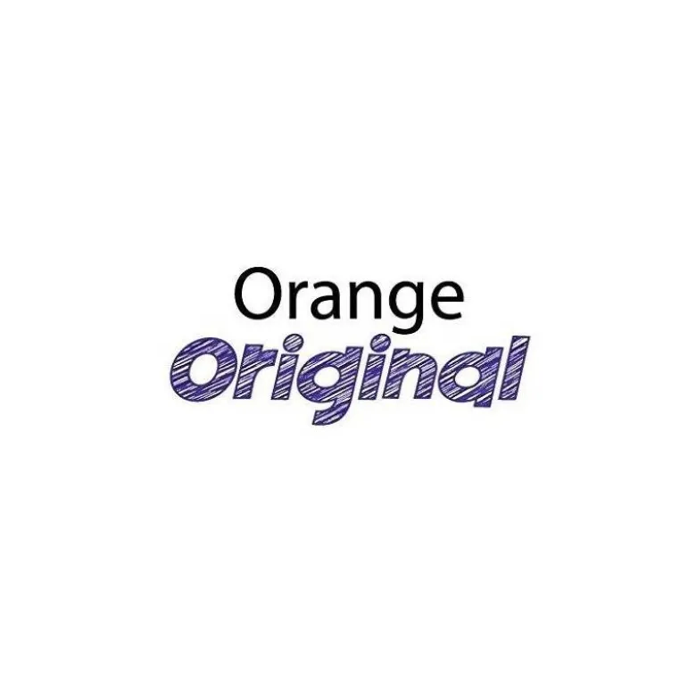 Boligrafo Bic tinta roja 0,30 mm cuerpo naranja