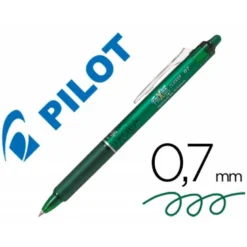 Boligrafo Borrable Pilot Frixion retractil 0,4 mm Color Verde