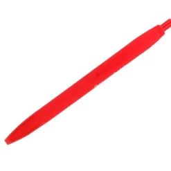 BOLIGRAFO LIDERPAPEL PUNTA 1 MM RETRACTIL CON CLIP ACABADO SOFT TOUCH TINTA ROJA CUERPO ROJO