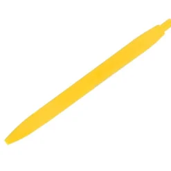 BOLIGRAFO LIDERPAPEL PUNTA 1 MM RETRACTIL CON CLIP ACABADO SOFT TOUCH TINTA AZUL CUERPO AMARILLO
